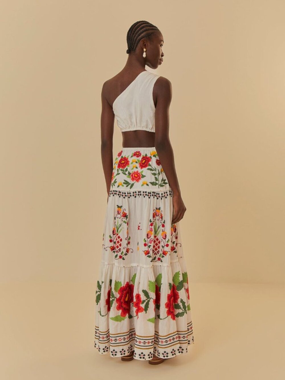FARM Rio Embroidered Carmina Floral Maxi Dress sz Small NWT ABSOLUTELY GORGEOUS! - Picture 4 of 11